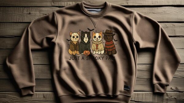 Just A Spooky Paw - Crew Neck
